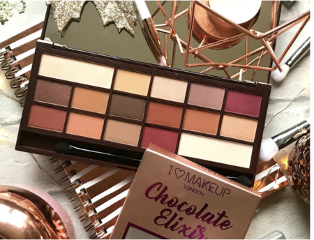 REVOLUTION - I HEART MAKEUP - CHOCOLATE ELIXIR EYESHADOW PALETTE